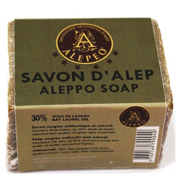 Alepeo El jabón de Alepo de 30%