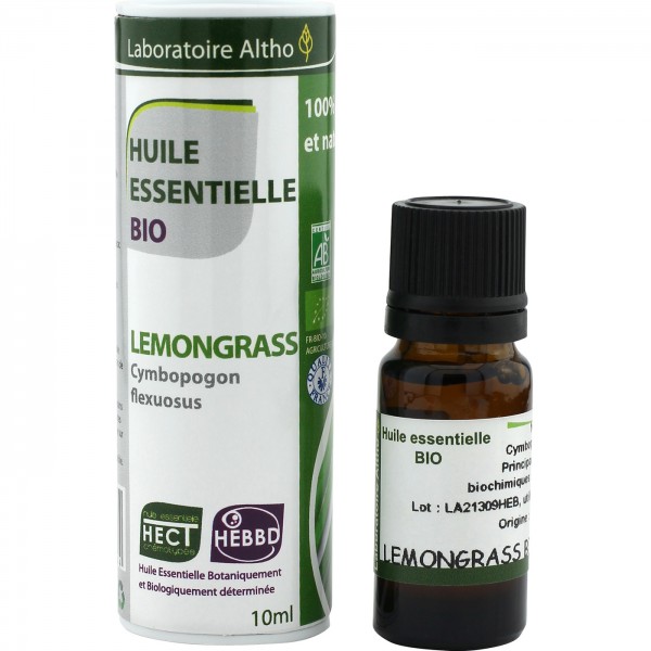 Aceite esencial de lemongrass BIO 10ml Laboratoire Altho