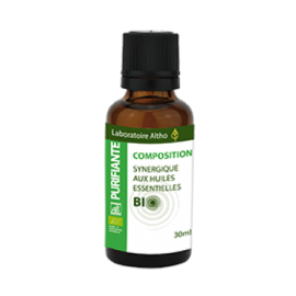 Composición aceites esenciales Purificante Bio Altho 30ml