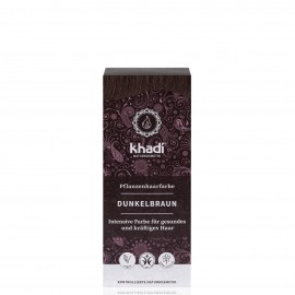 Khadi Tinte Vegetal Castaño Oscuro 100% Herbal 100gr.