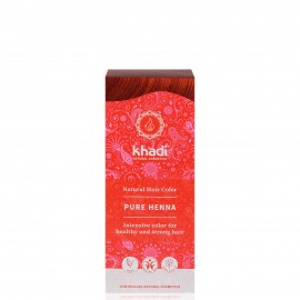 Khadi Tinte Vegetal Henna Pura ROJO 100% Herbal 100gr.