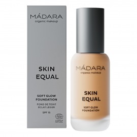 Maquillaje Base SPF 15 Skin Equal de Mádara SPF 15,  30ml - Sand #40