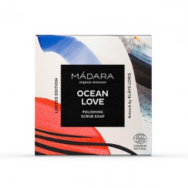 OCEAN LOVE Jabón Exfoliante ed. limitada de MÁDARA 90g